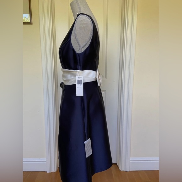 Patra Ltd Navy and Ivory Dress - Picture 5 of 6